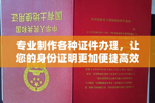 凉城专业制作各种证件办理，让您的身份证明更加便捷高效