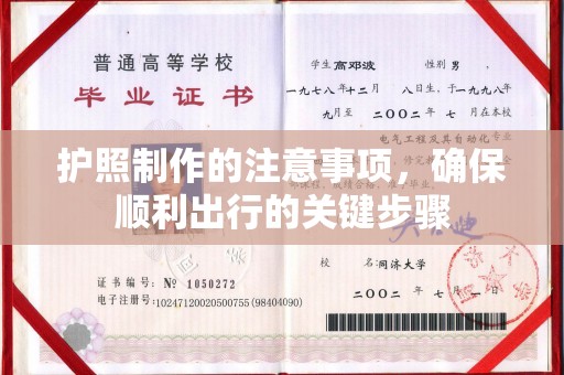 凉城护照制作的注意事项，确保顺利出行的关键步骤