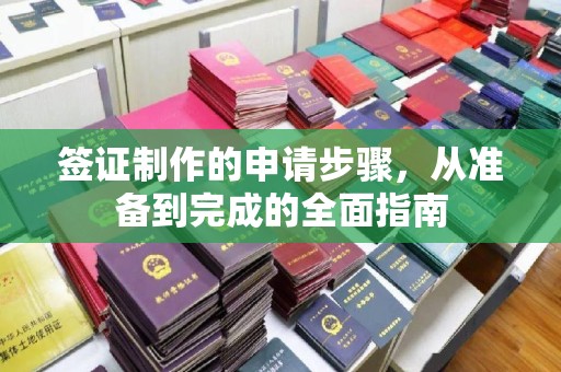 凉城签证制作的申请步骤，从准备到完成的全面指南