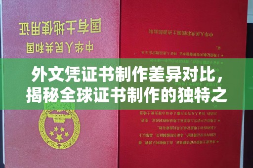 凉城外文凭证书制作差异对比，揭秘全球证书制作的独特之处
