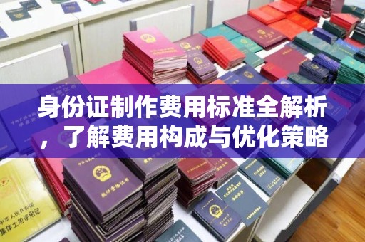 凉城身份证制作费用标准全解析，了解费用构成与优化策略